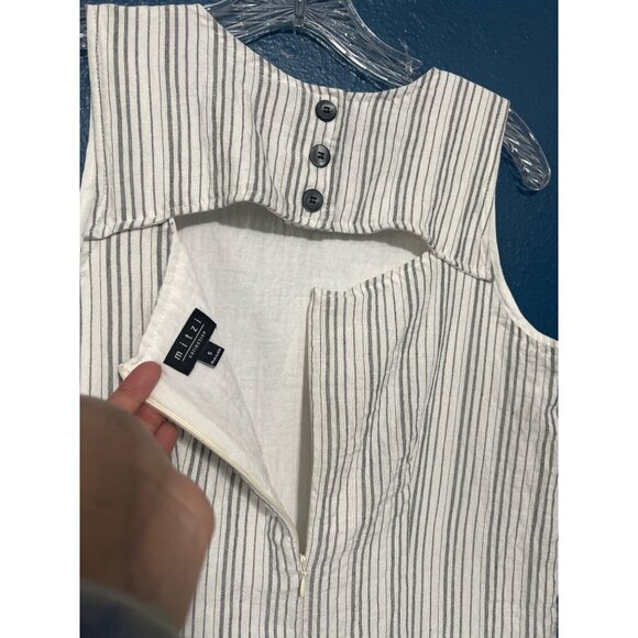 Mitzi Collection Striped Sleeveless Dress S - Picture 4 of 8